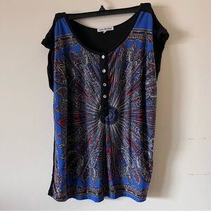 blue dream catcher shirt